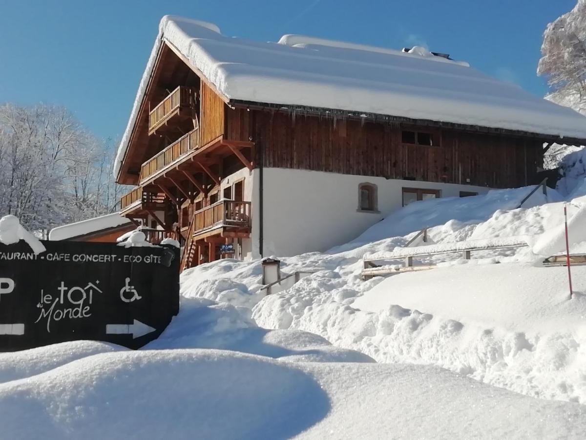 Le Toi Du Monde Bed & Breakfast Flumet Luaran gambar